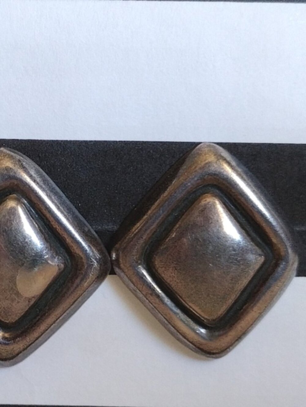 Mexico 925 diamond-shaped earrings